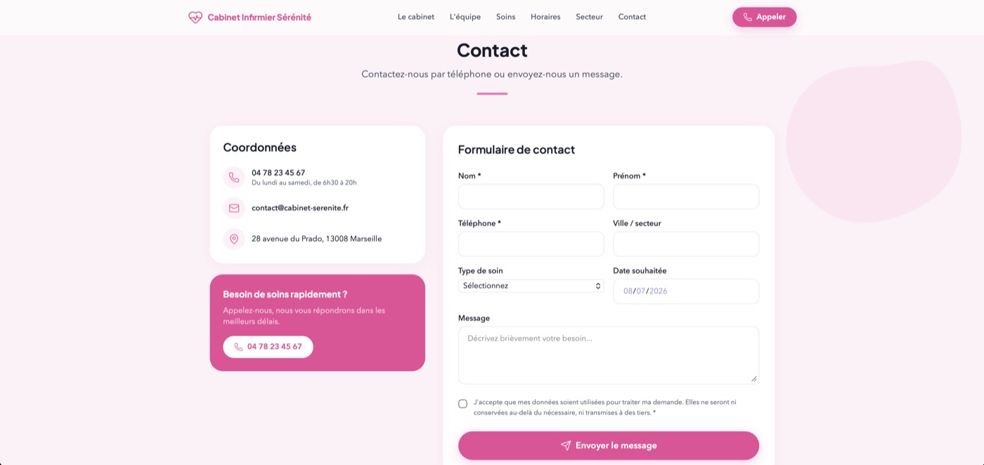 Contact & rendez-vous